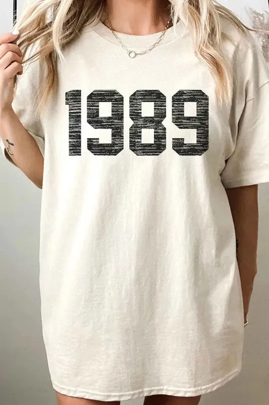 1989 Oversized Graphic T-Shirt