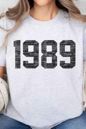 1989 Oversized Graphic T-Shirt