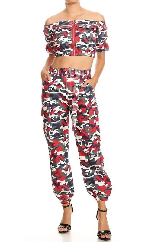 ALIYAH CAMO SET