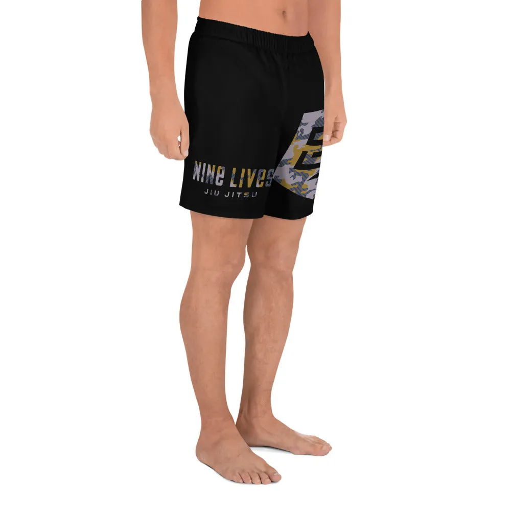 Badge Camo Men's Athletic Shorts