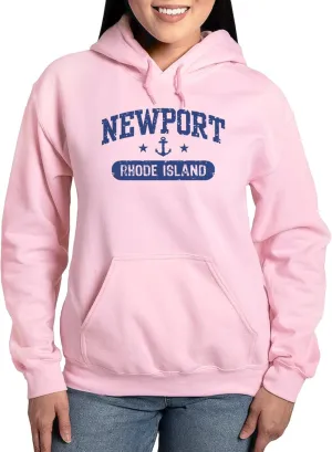 CafePress Newport Rhode Island Sweatshirt Women's Light Hooded Pullover Sweatshirt