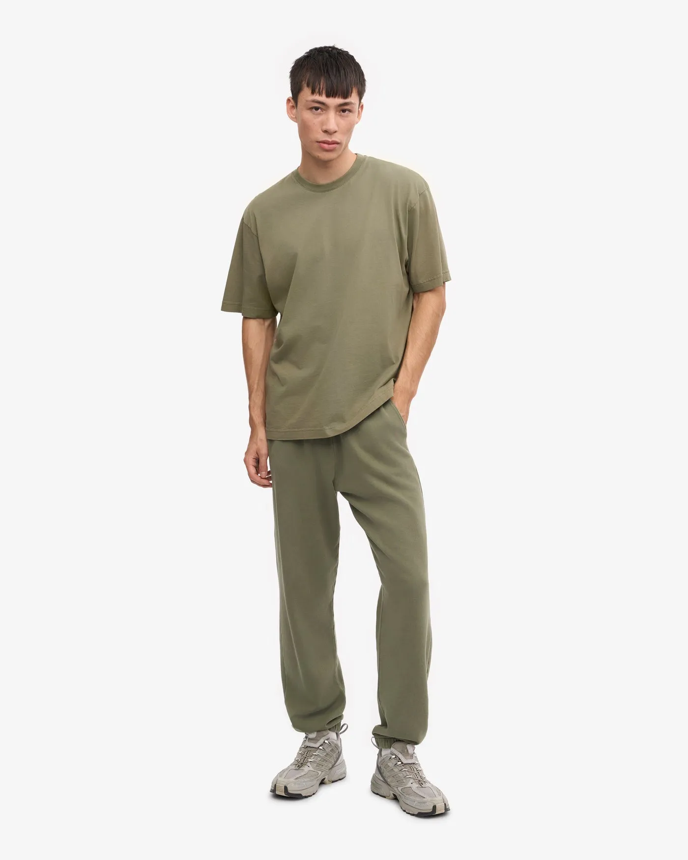 Colorful Standard Oversized Organic Tee - Dusty Olive