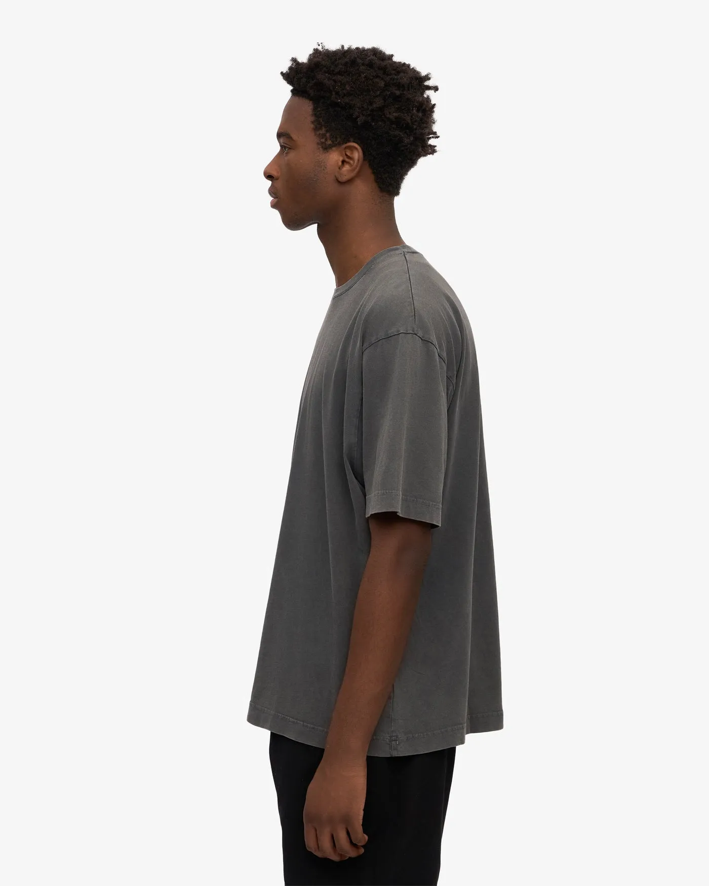 Colorful Standard Oversized Organic Tee - Faded Black
