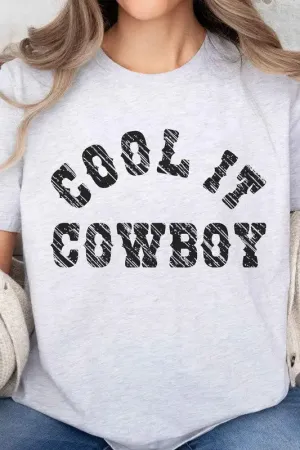 Cool It Cowboy Oversized Tee