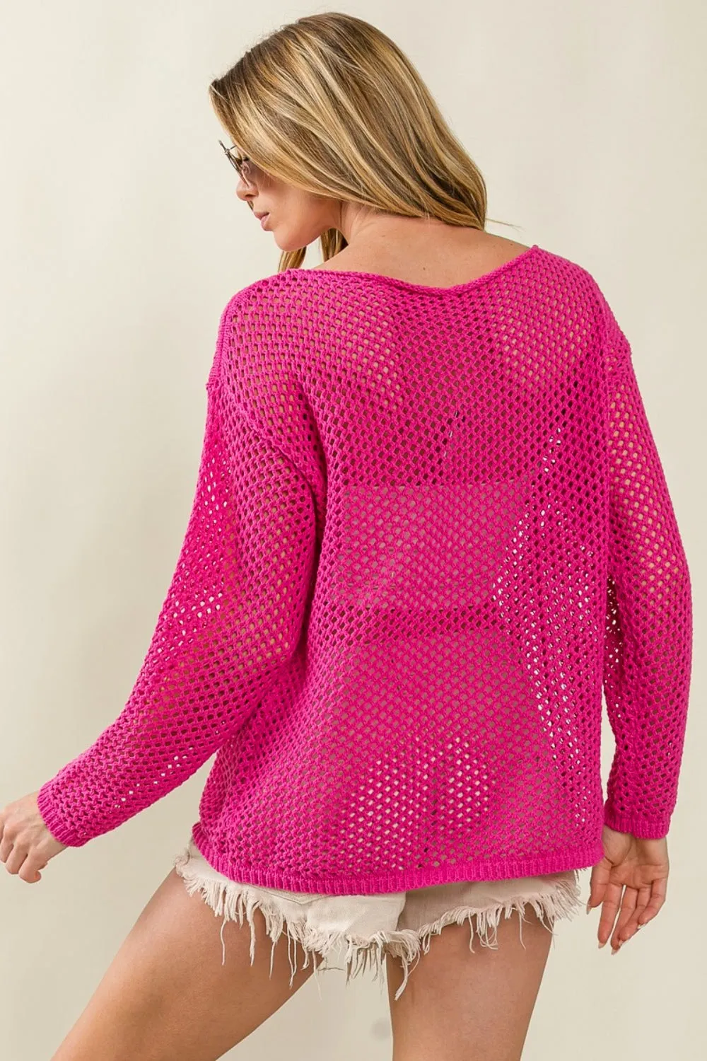 Explore More  Collection - BiBi VACAY MODE Embroidered Knit Cover Up
