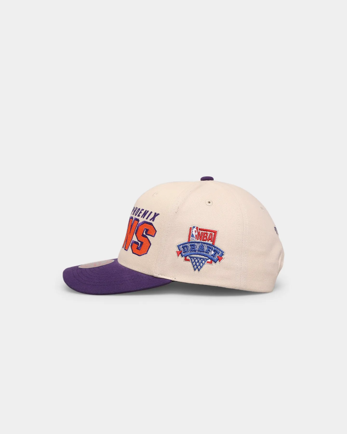 Mitchell & Ness Phoenix Suns '96 Draft' Pro Crown Snapback Off White