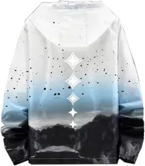 RJZMMN Sky of Light Clothing Game Sky of Light Cosplay Halloween Costume Cloak Sun Protection Clothing
