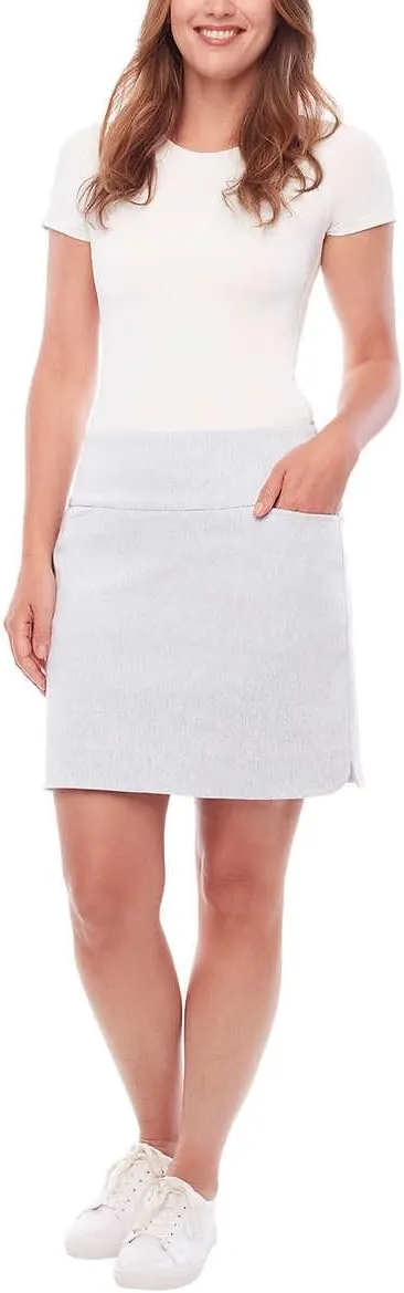 S.C. & CO. Ladies' Tummy Control Skort (L, Light Blue)