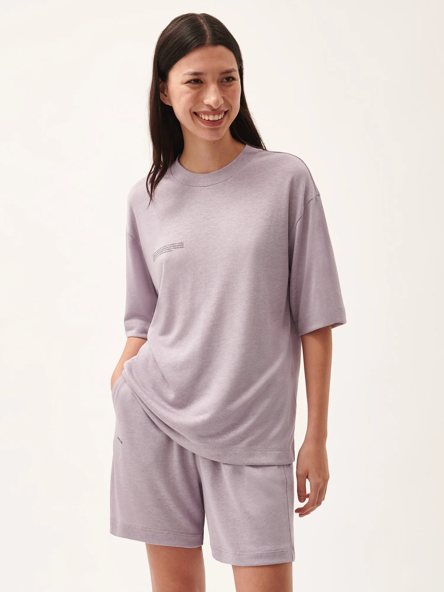 Womens DNA Frutfiber T-Shirtraisin purple