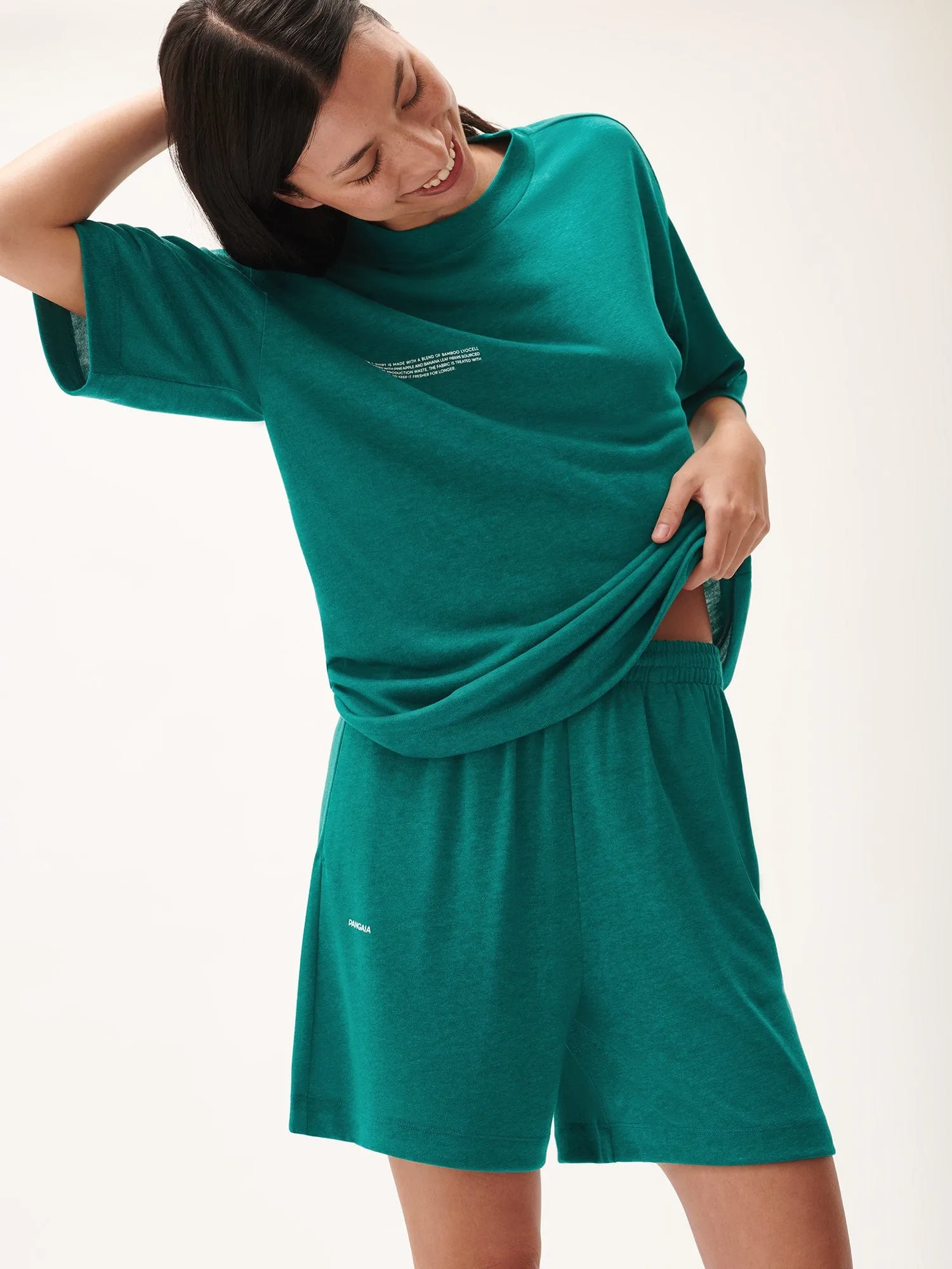 Womens DNA Frutfiber T-Shirtscarab teal
