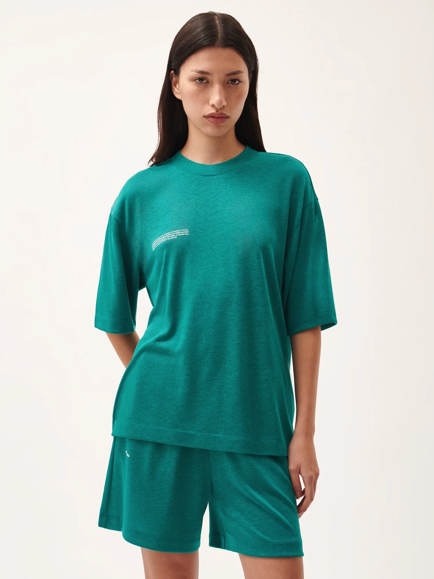 Womens DNA Frutfiber T-Shirtscarab teal